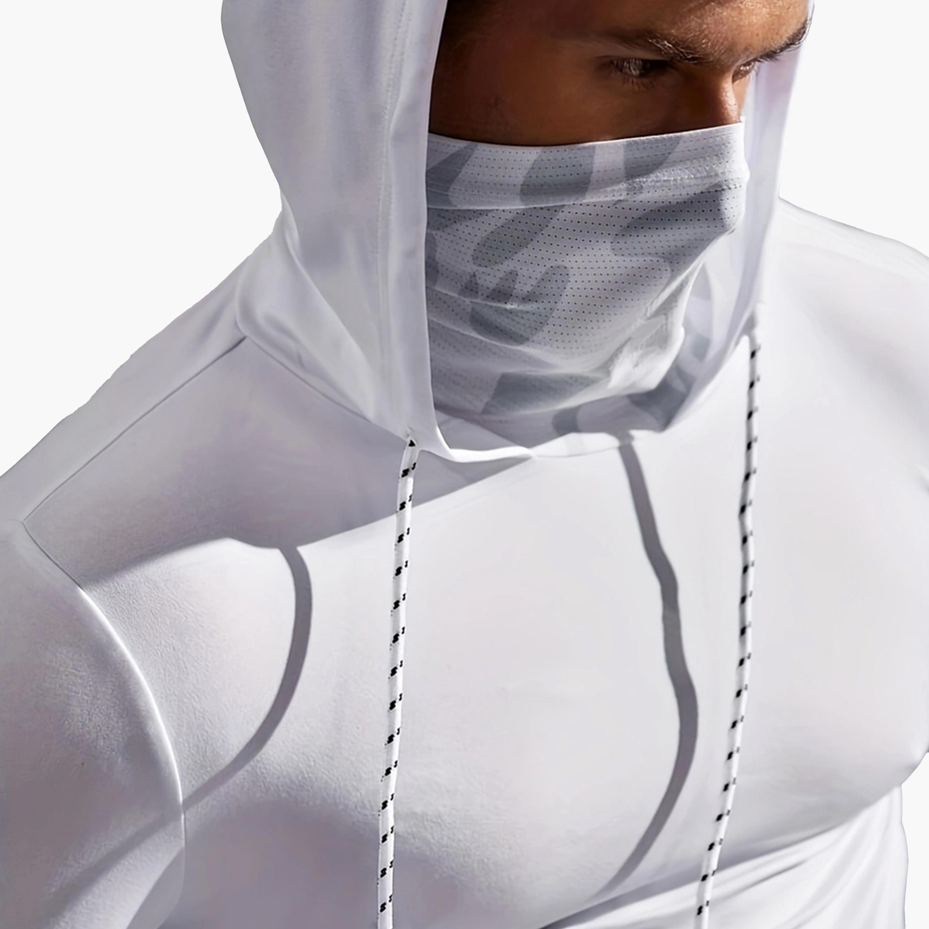 تيشيرت بأكمام طويلة وياقة هودي مع أربطة-men-clothing-sportswearandactivewear-tshirtsandpolos-image-3