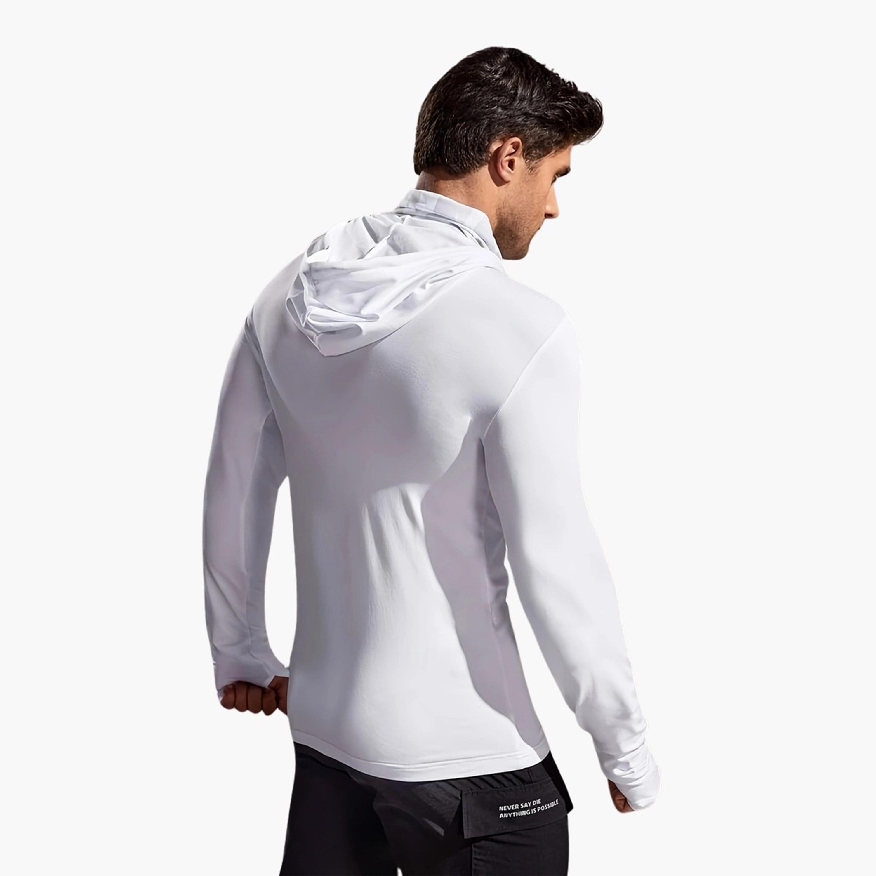 Take Two Long Sleeve Drawstring Hooded T-Shirt with Thumbhole-men-clothing-sportswearandactivewear-tshirtsandpolos-image-5
