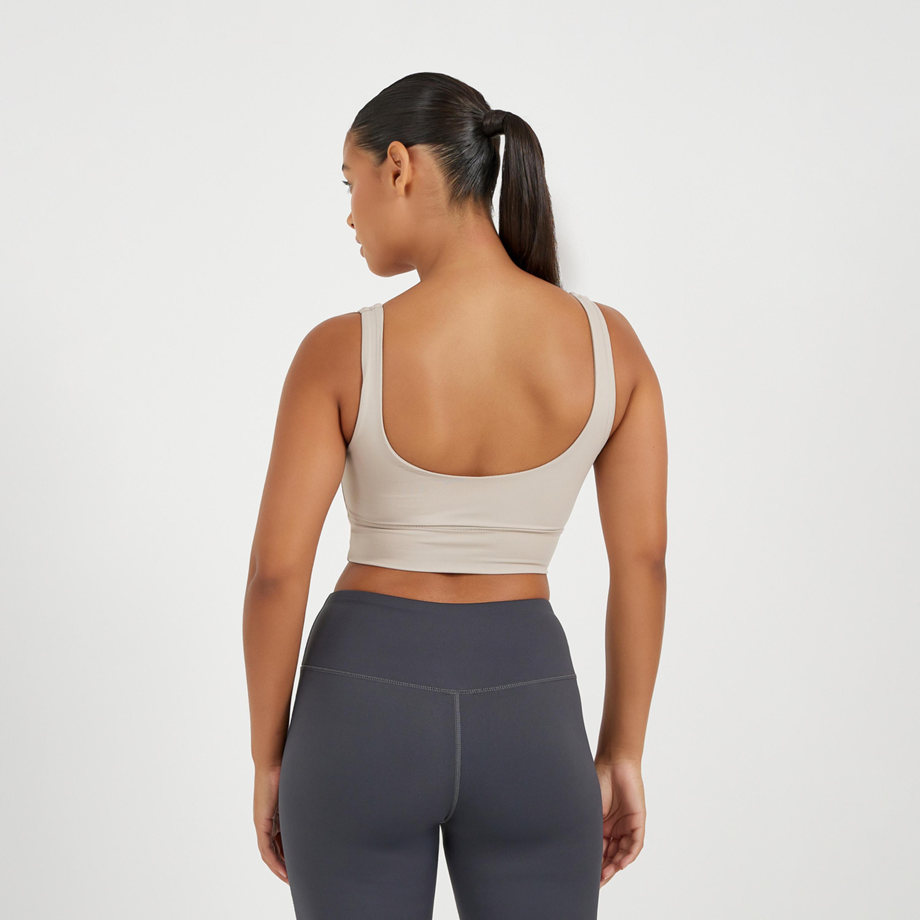 Styli Solid Scoop Neck Sports Bra-women-clothing-sportswearandactivewear-sportsbras-image-4