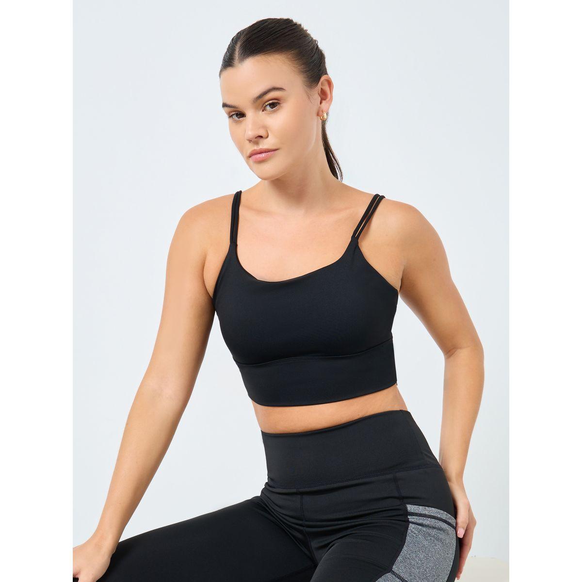صدرية رياضية بتفاصيل مزمومة من الخلف-women-clothing-sportswearandactivewear-sportsbras-image-1