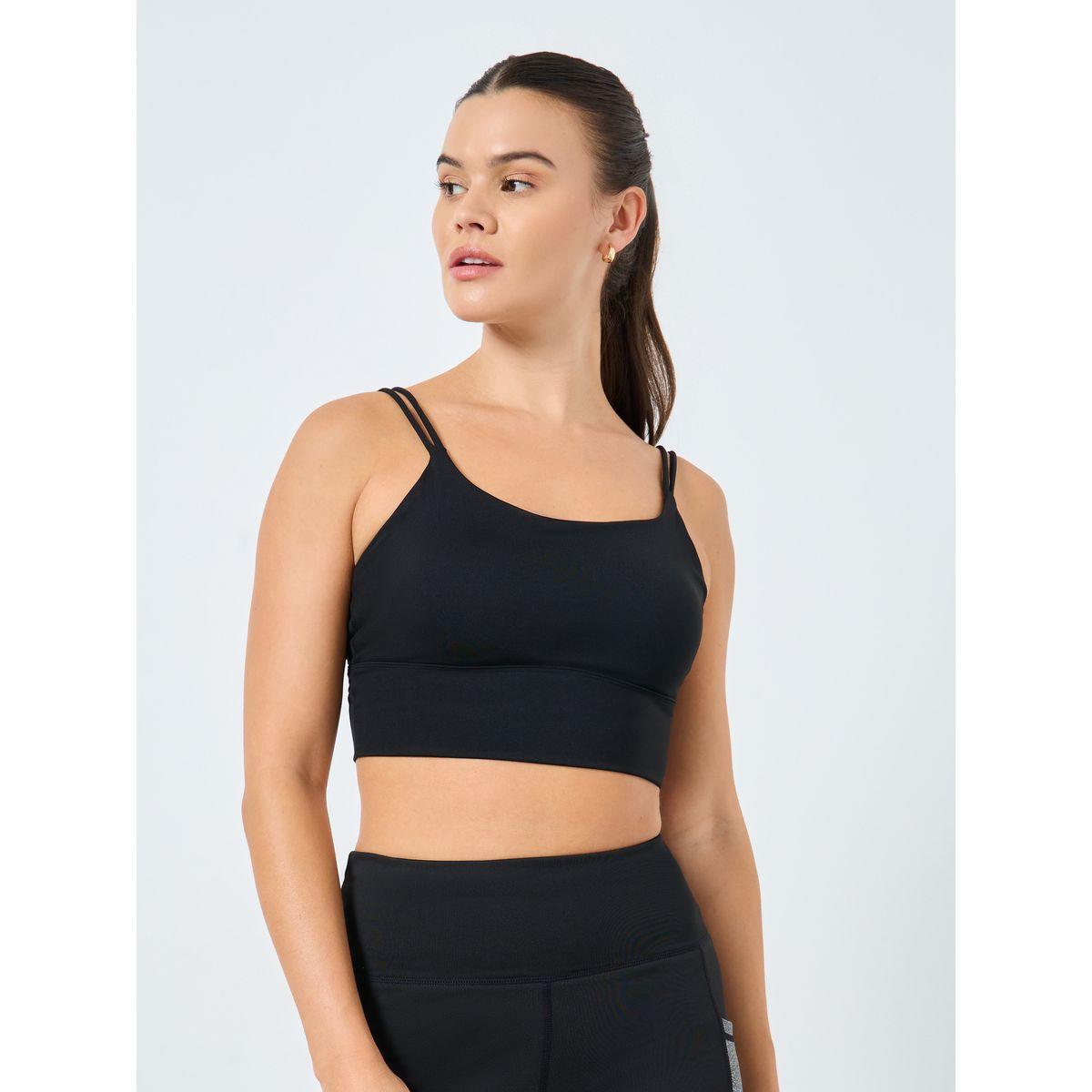 Styli Back Scrunch Detail Low Impact Sports Bra-women-clothing-sportswearandactivewear-sportsbras-image-3