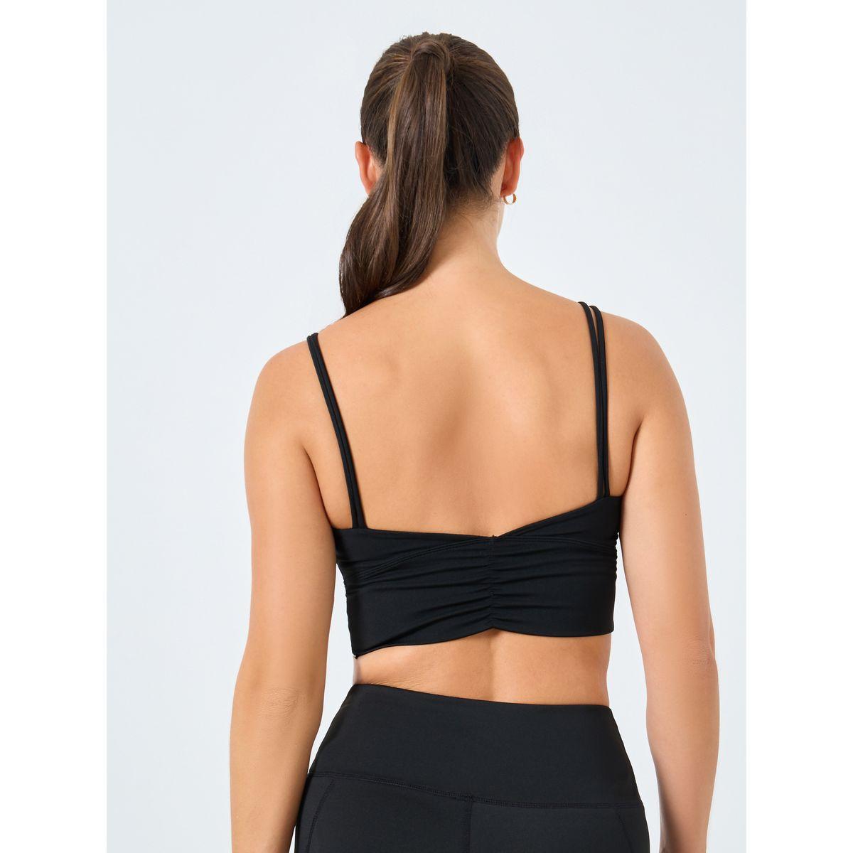 صدرية رياضية بتفاصيل مزمومة من الخلف-women-clothing-sportswearandactivewear-sportsbras-image-4