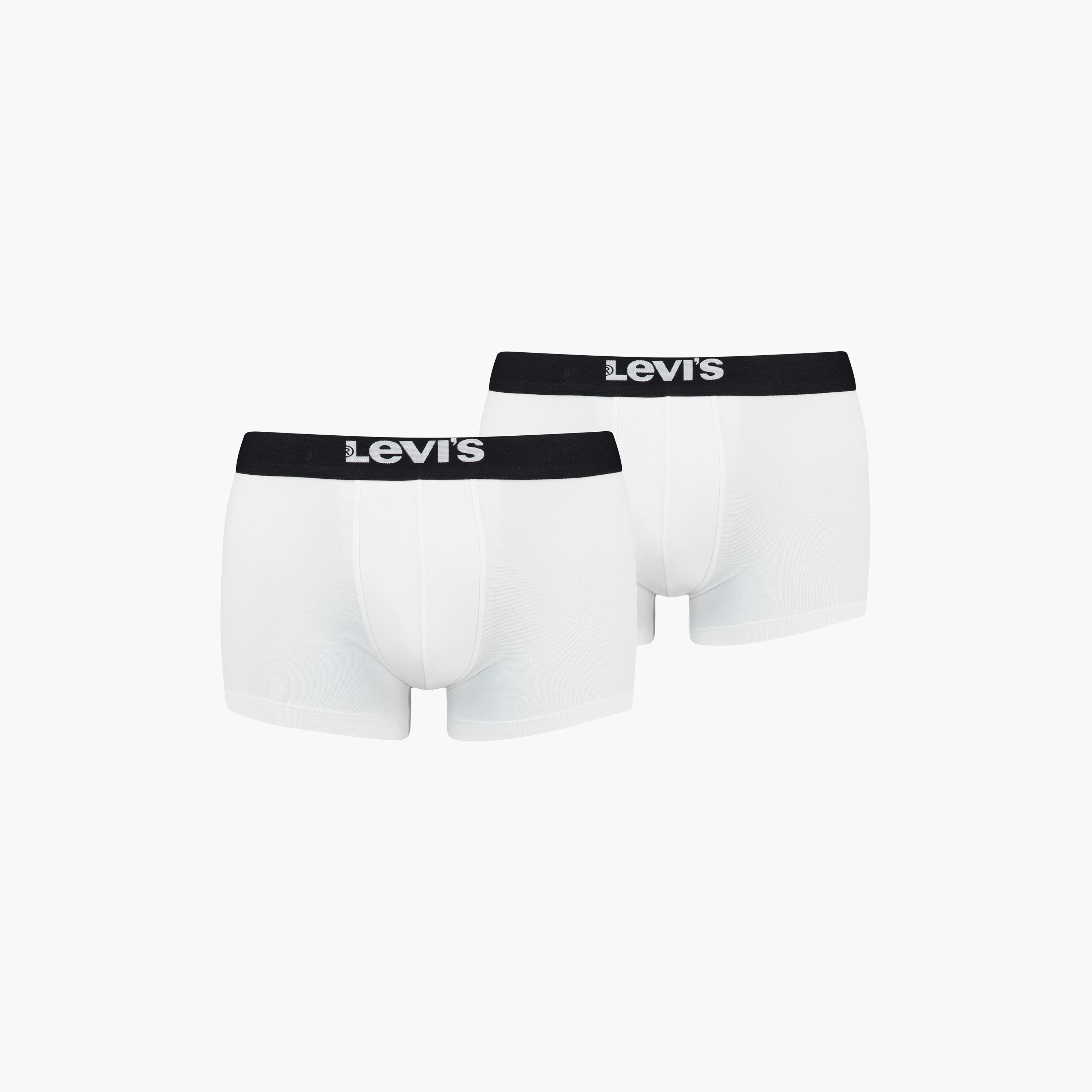 Levi's Pack of 2 Brand Print Waistband Men's Trunks-men-clothing-innerwear-underwear-image-1