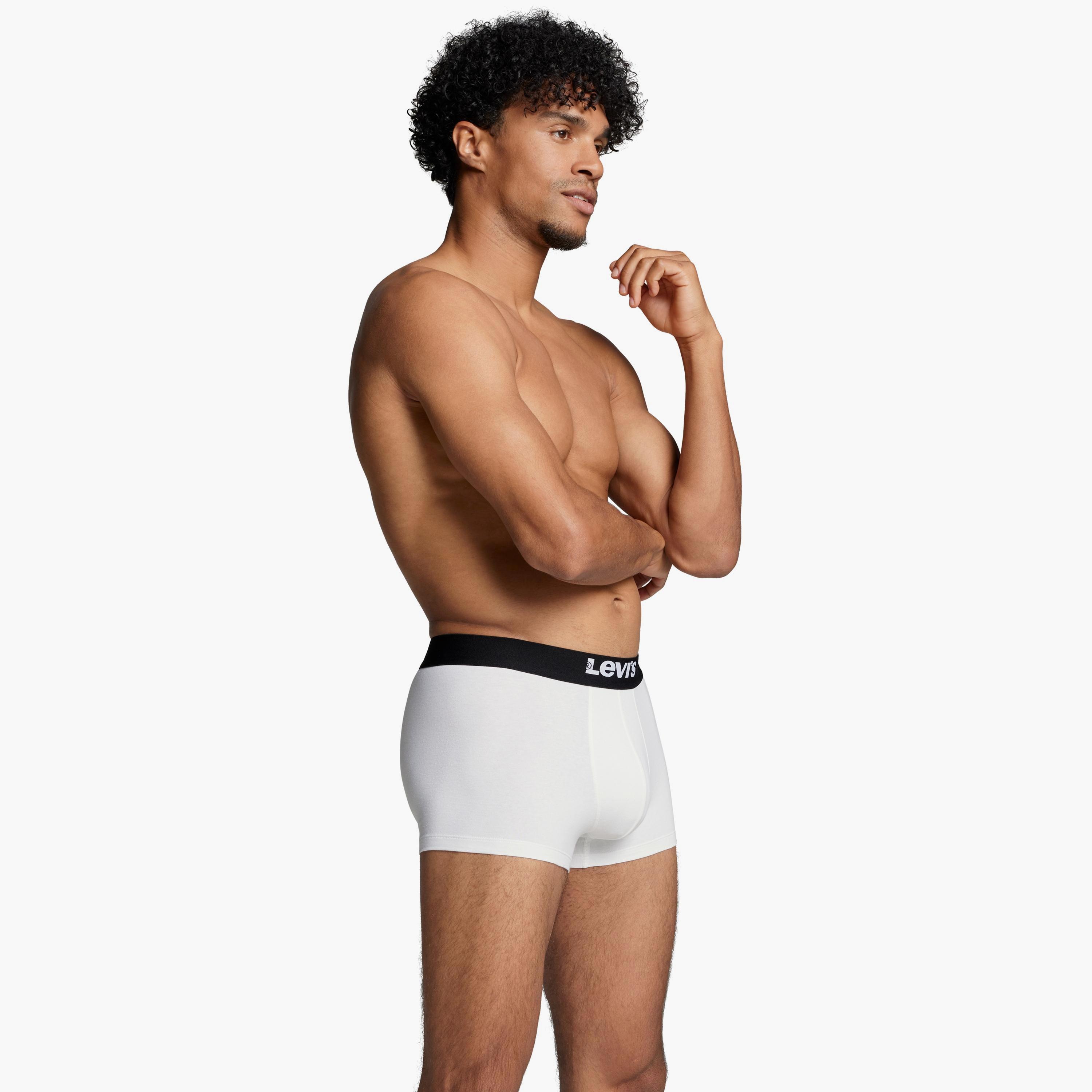 Levi's Pack of 2 Brand Print Waistband Men's Trunks-men-clothing-innerwear-underwear-image-4