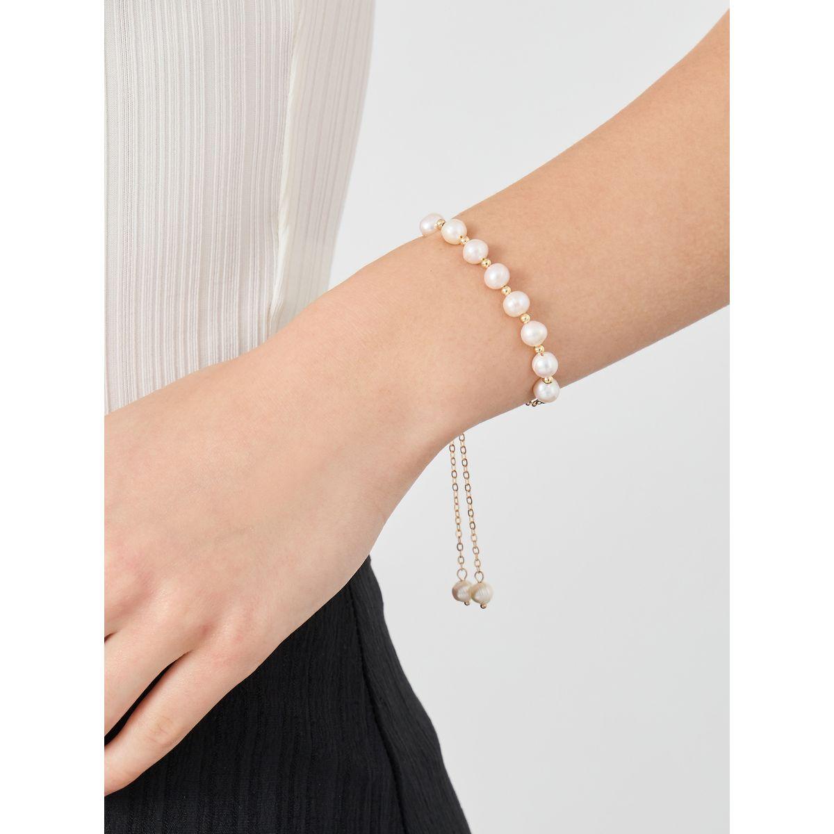 سوار يد منمق بلؤلؤ صناعي-women-watchesandjewellery-jewellery-banglesandbracelets-image-1