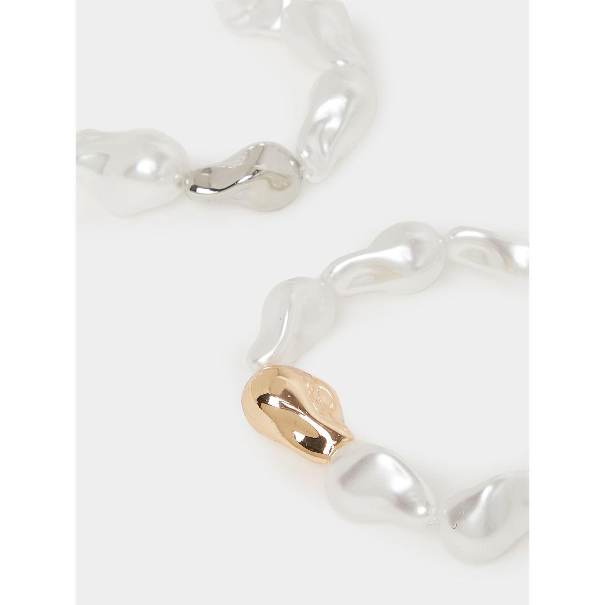 Styli Set of 2 - Faux Pearl Beaded Bracelet-women-watchesandjewellery-jewellery-banglesandbracelets-image-3