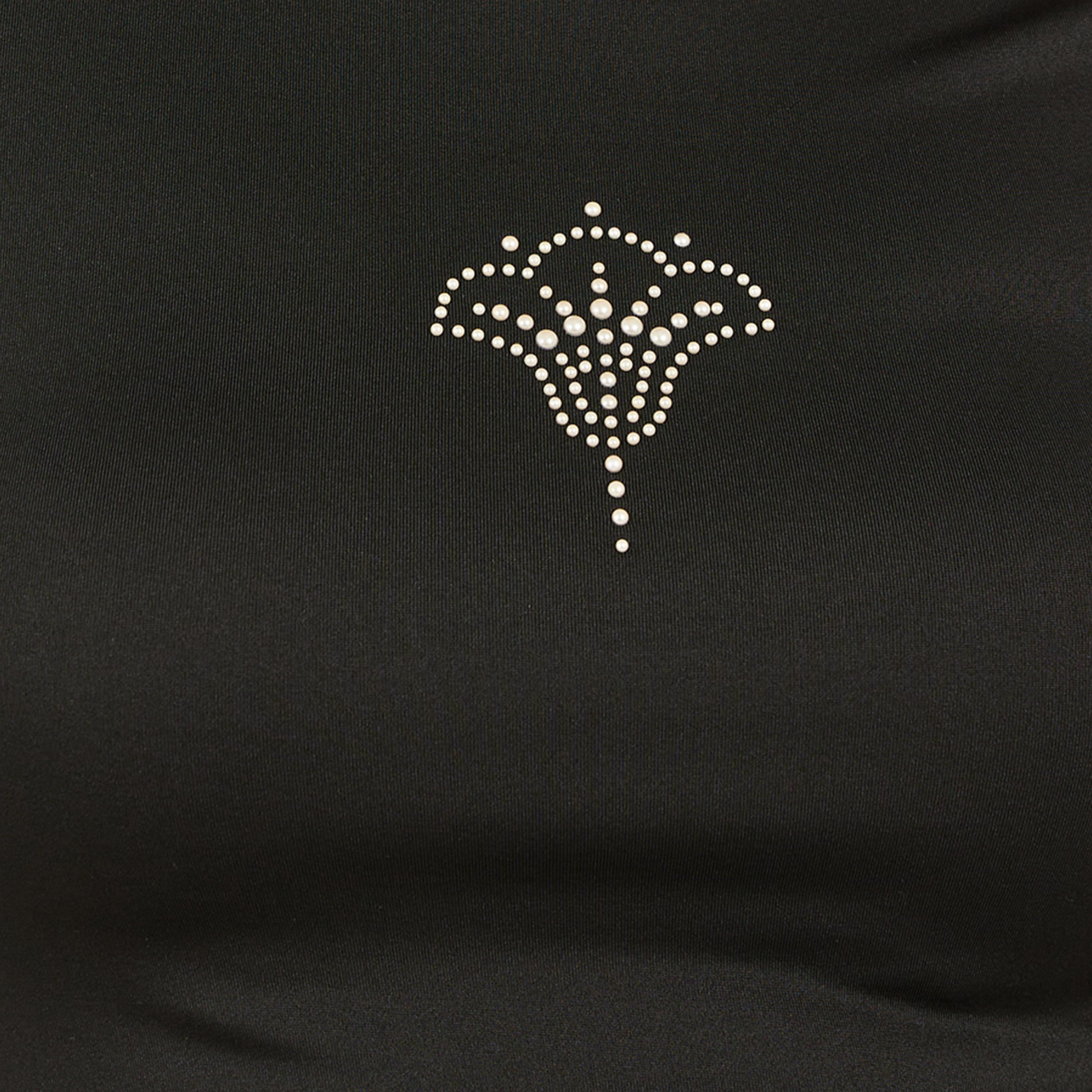 Styli Rhinestone Embellished Cropped Fitted T-Shirt-women-clothing-tshirts-image-3