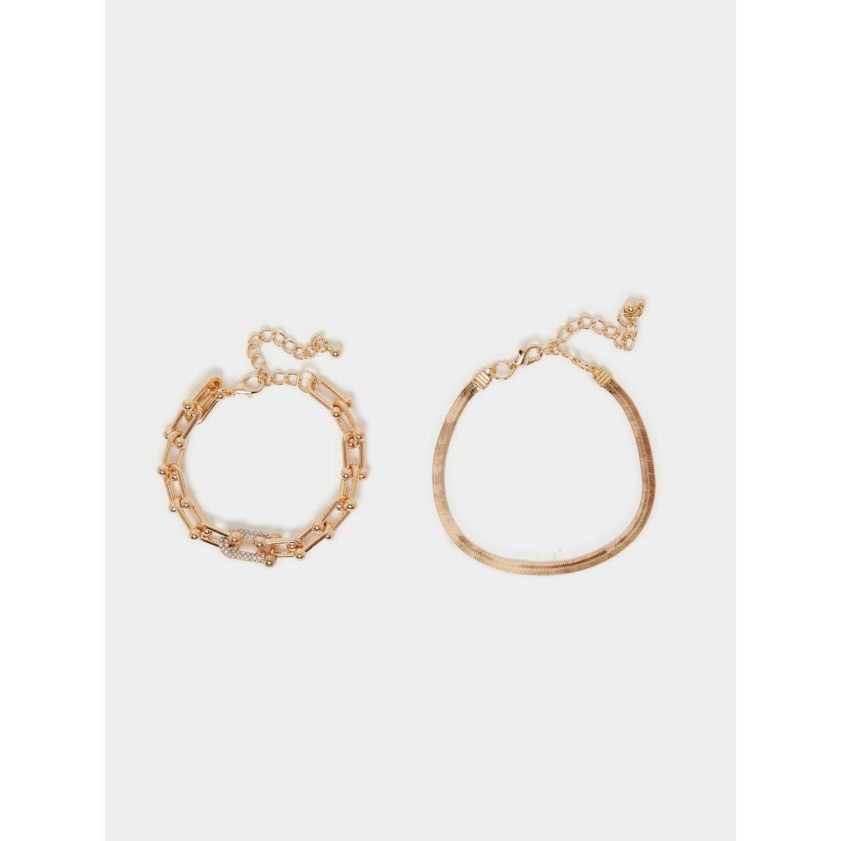 مجموعة من 2 سوار يد-women-watchesandjewellery-jewellery-banglesandbracelets-image-2