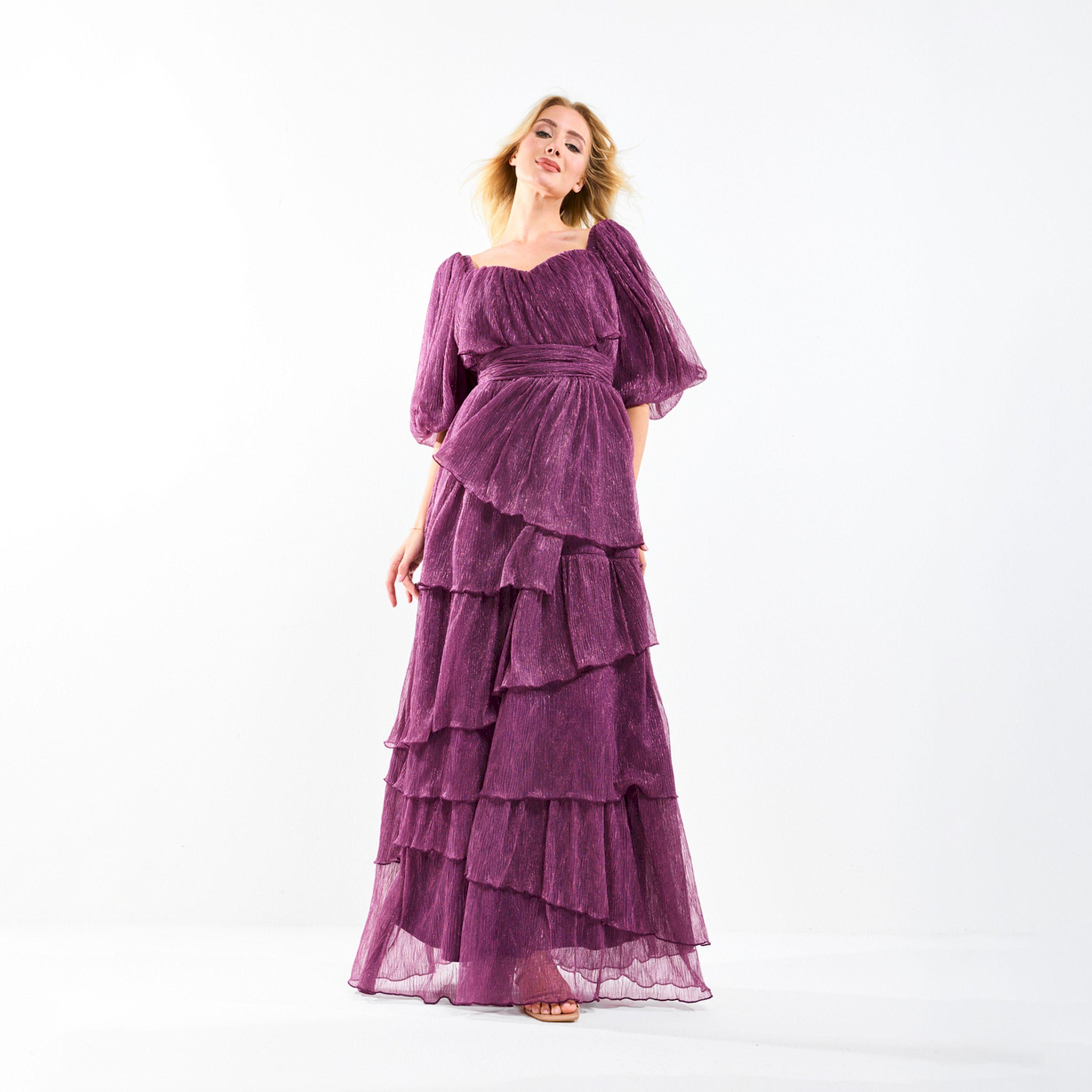 House of Moda X Styli  Sweetheart Neck Layered Tiered Maxi Dress-women-clothing-dresses-image-5
