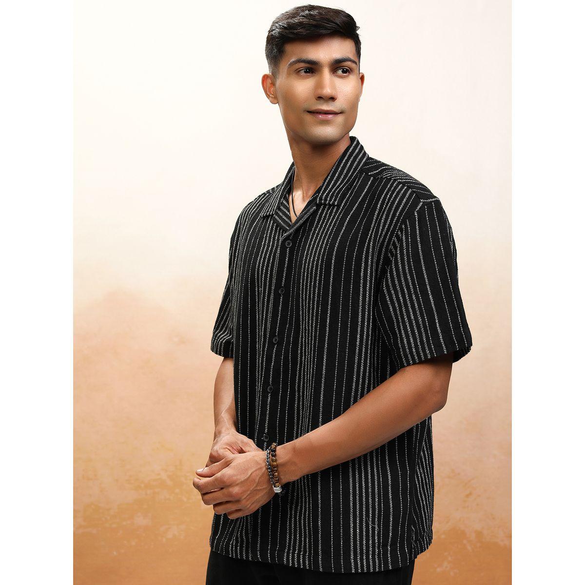 Highlander X Styli Striped Oversized Collared Shirt-men-clothing-shirts-image-4