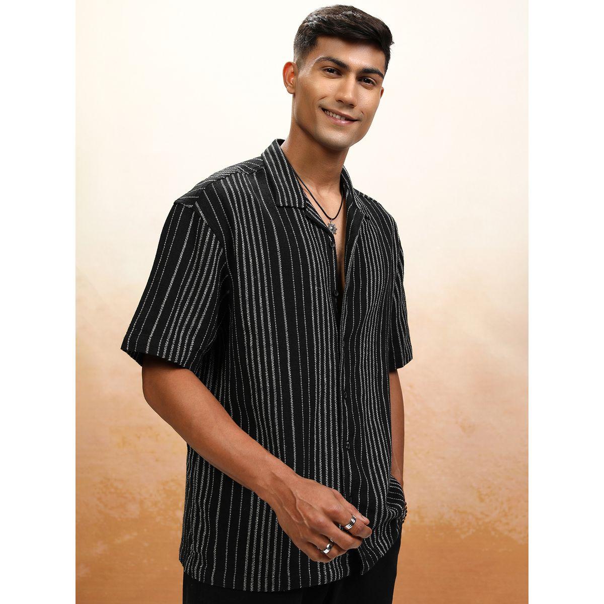 Highlander X Styli Striped Oversized Collared Shirt-men-clothing-shirts-image-6