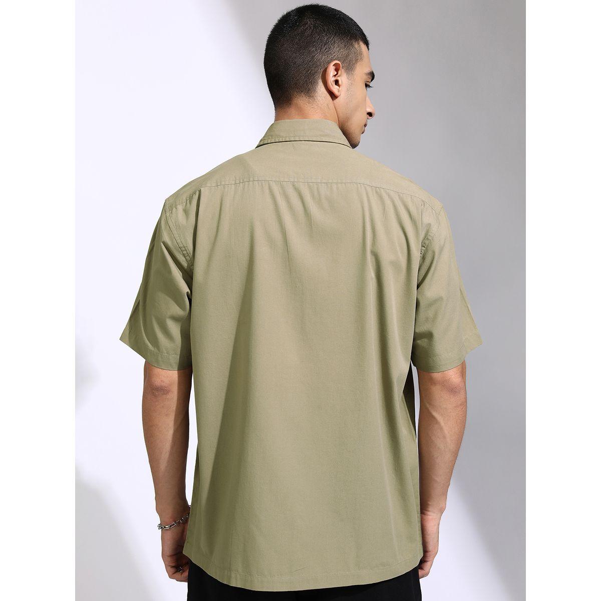 Highlander Oversized Collared Shirt with Pockets Detail-men-clothing-shirts-image-3