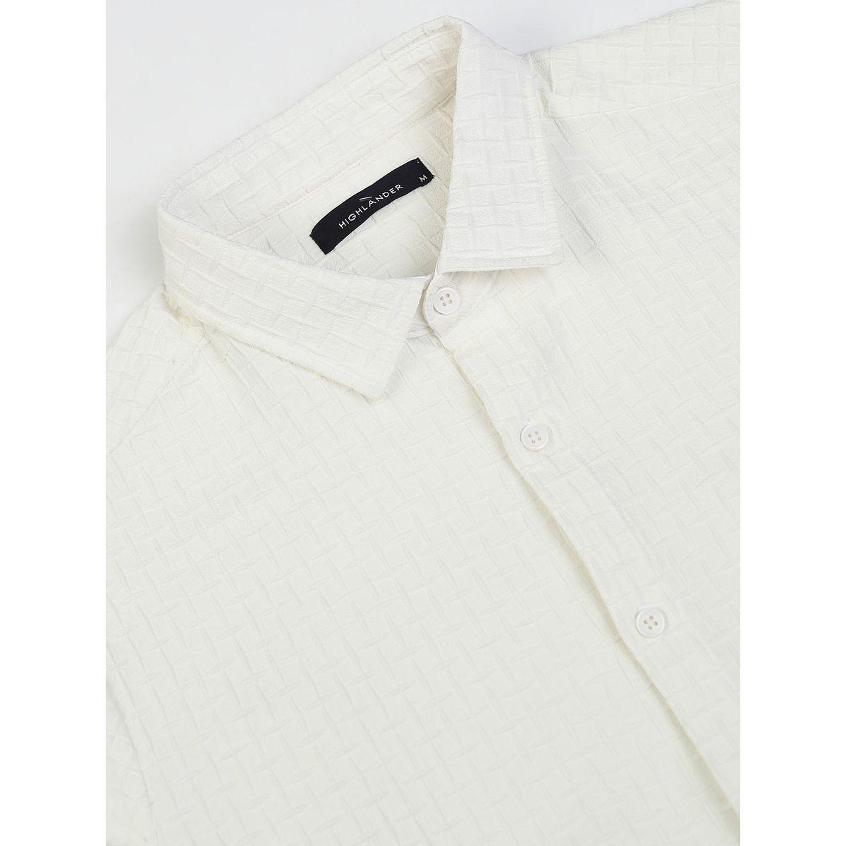 Highlander X Styli Textured Regular Fit Collared Shirt-men-clothing-shirts-image-7