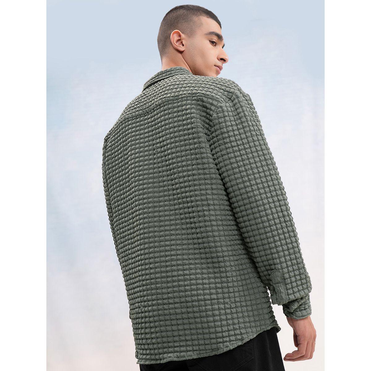 Highlander Textured Relaxed Fit Shirt-men-clothing-shirts-image-3