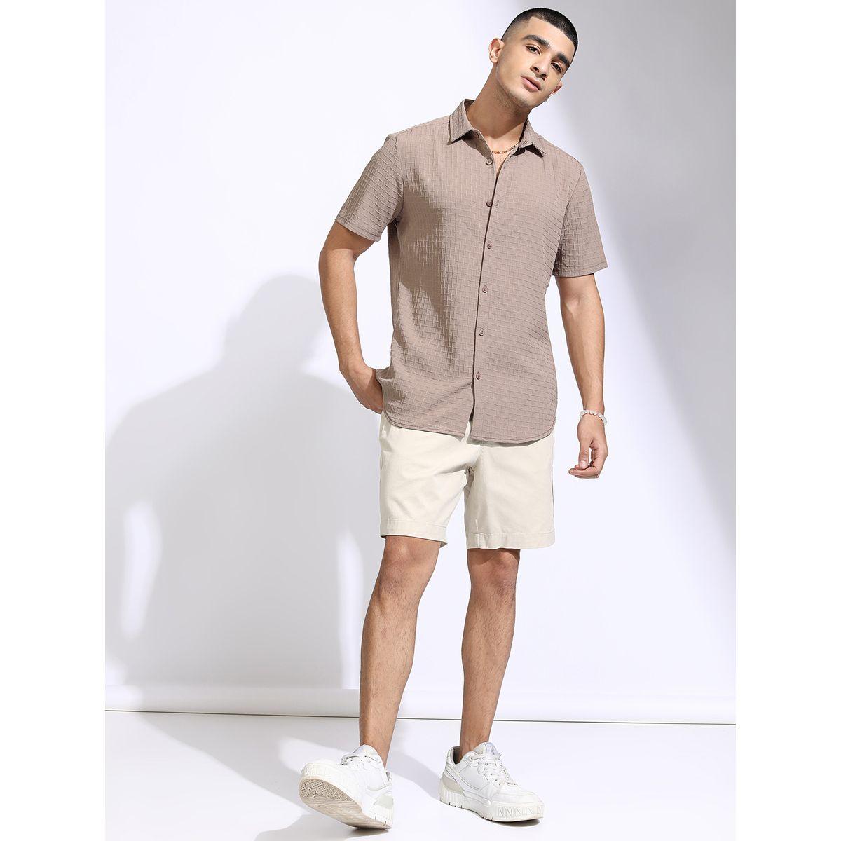 Highlander X Styli Textured Regular Fit Collared Shirt-men-clothing-shirts-image-2