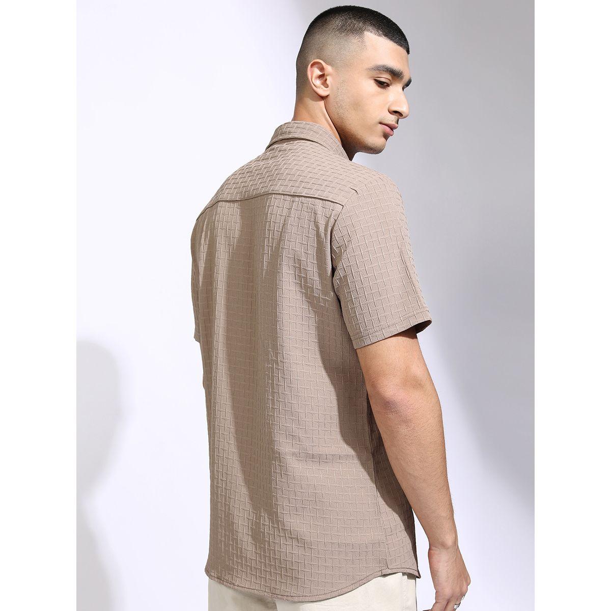 Highlander X Styli Textured Regular Fit Collared Shirt-men-clothing-shirts-image-3