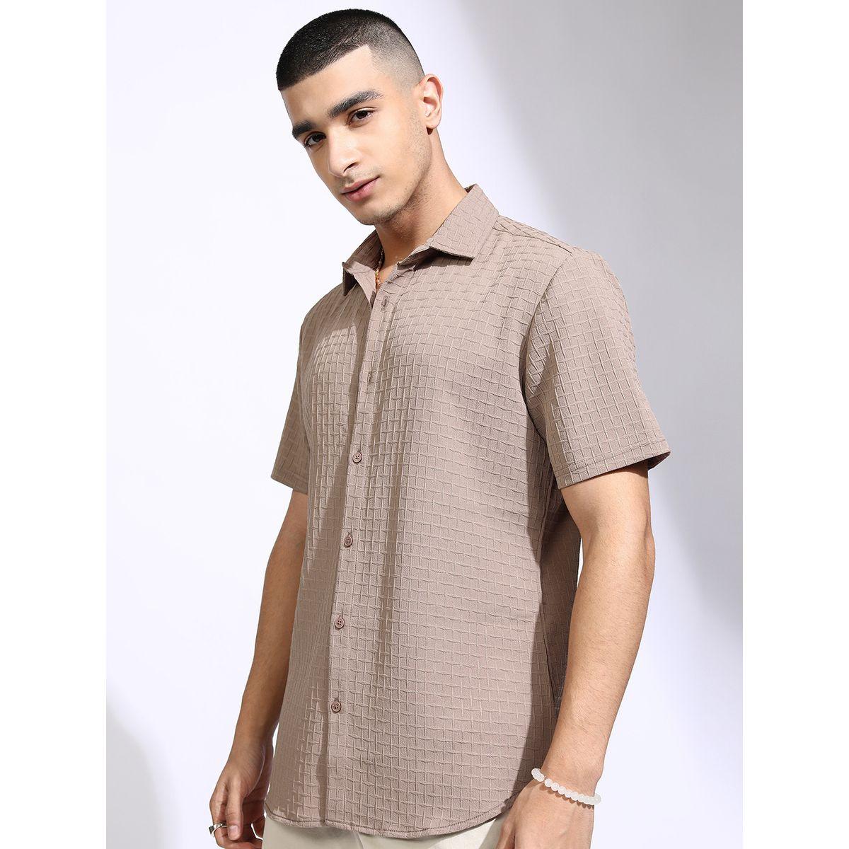 Highlander X Styli Textured Regular Fit Collared Shirt-men-clothing-shirts-image-4