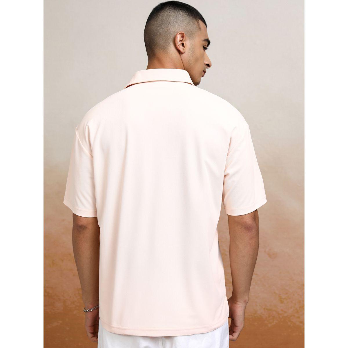 Highlander X Styli Solid Polo Neck Relaxed Fit T-Shirt-men-clothing-tshirtsandpolos-tshirts-image-3