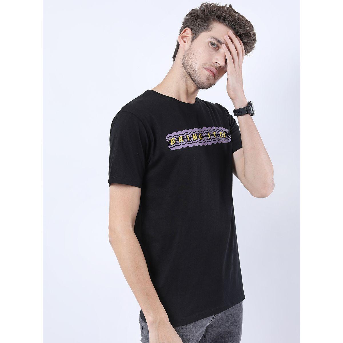 تيشيرت بياقة دائرية وطبعة جرافيك كيتش × ستايلي-men-clothing-tshirtsandpolos-tshirts-image-6