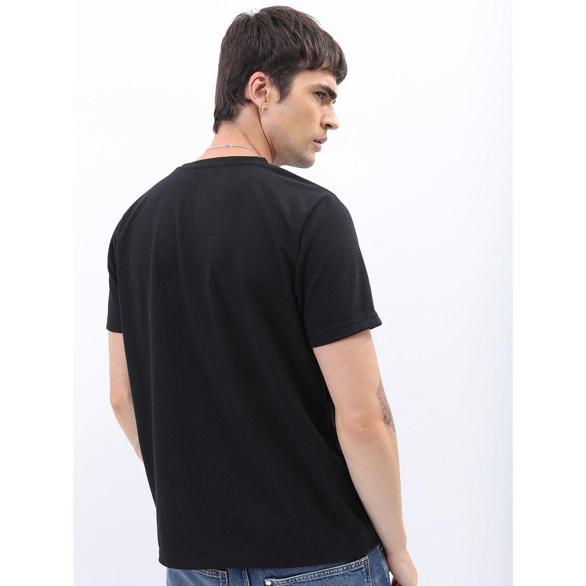 Ketch X Styli Solid Round Neck Regular Fit T-Shirt-men-clothing-tshirtsandpolos-tshirts-image-3