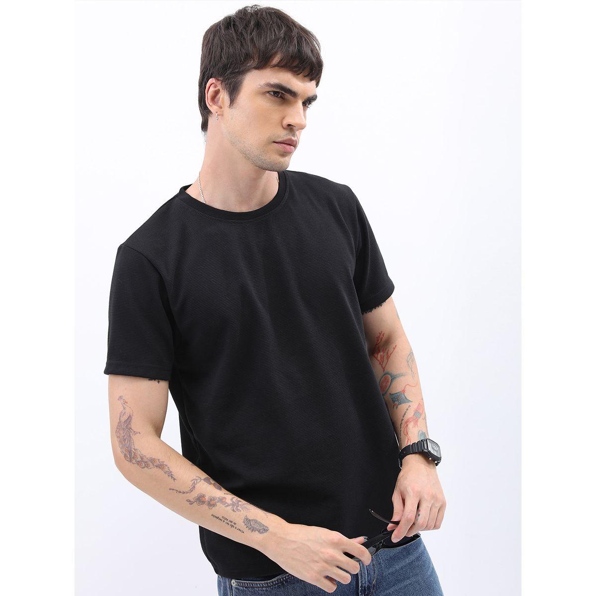 Ketch X Styli Solid Round Neck Regular Fit T-Shirt-men-clothing-tshirtsandpolos-tshirts-image-6