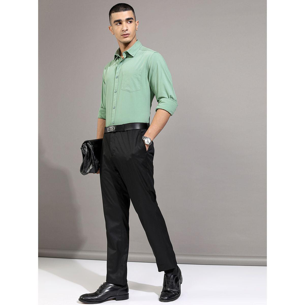 Ketch X Styli Slim Fit Collared Shirt with Pocket-men-clothing-shirts-image-2