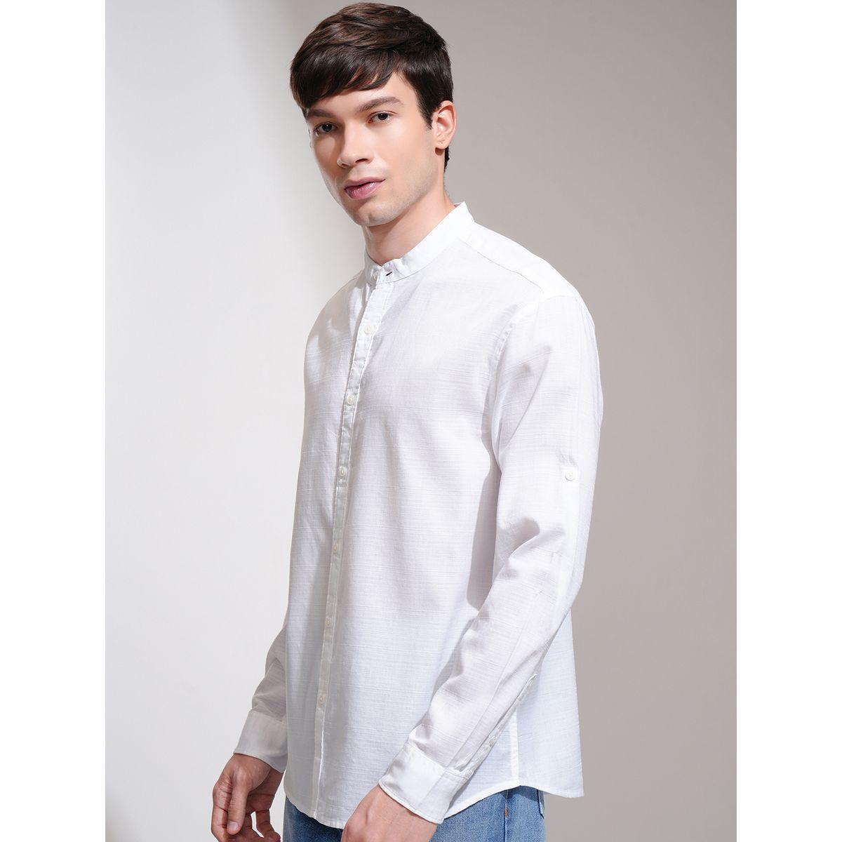 Highlander X Styli Relaxed Fit Mandarin Collar Shirt-men-clothing-shirts-image-4