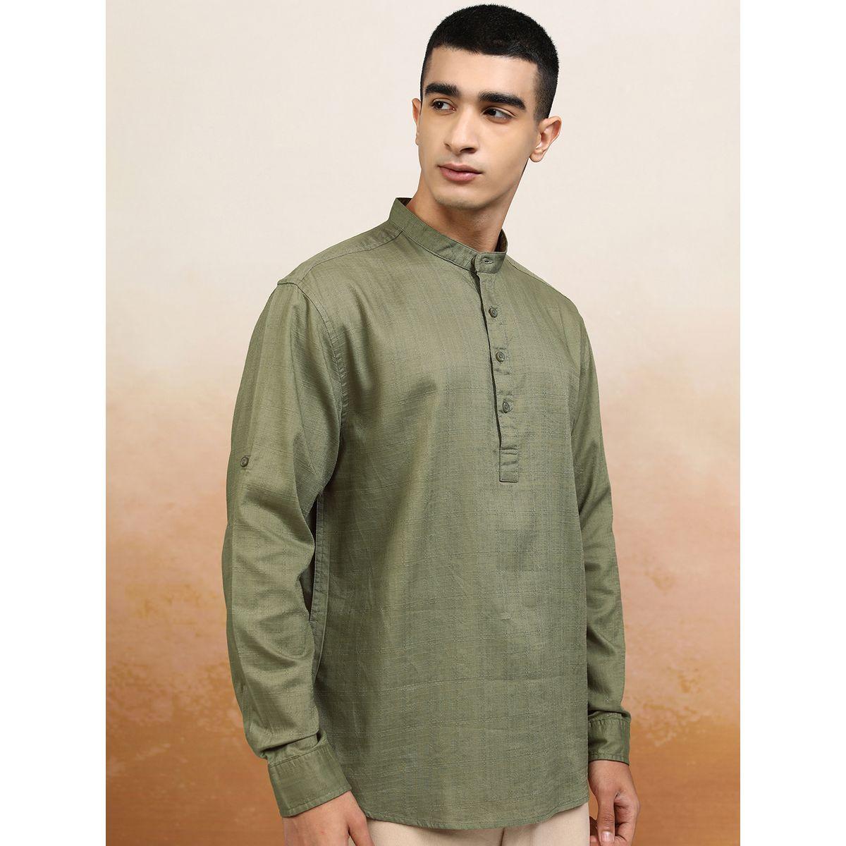 Highlander X Styli Relaxed Fit Mandarin Collar Shirt-men-clothing-shirts-image-6