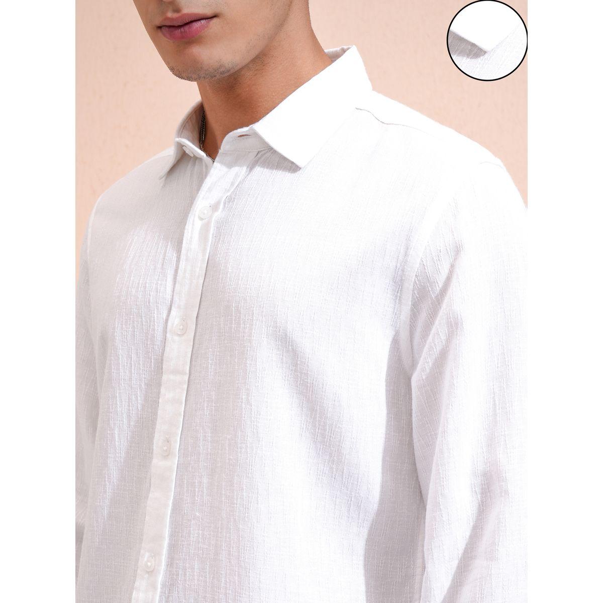 Solid Regular Fit Collared Shirt-men-clothing-shirts-image-5