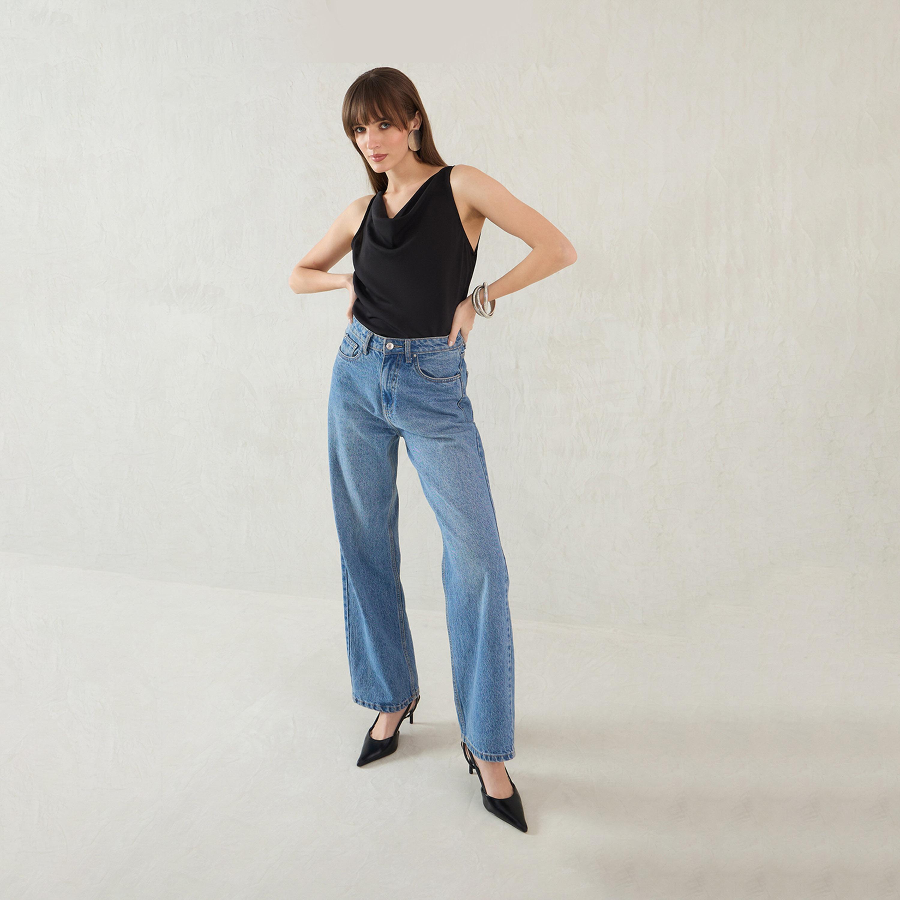 Femmella X Styli Solid Cowl Neck Sleeveless Satin Top-women-clothing-shirtsandblouses-blouses-image-5