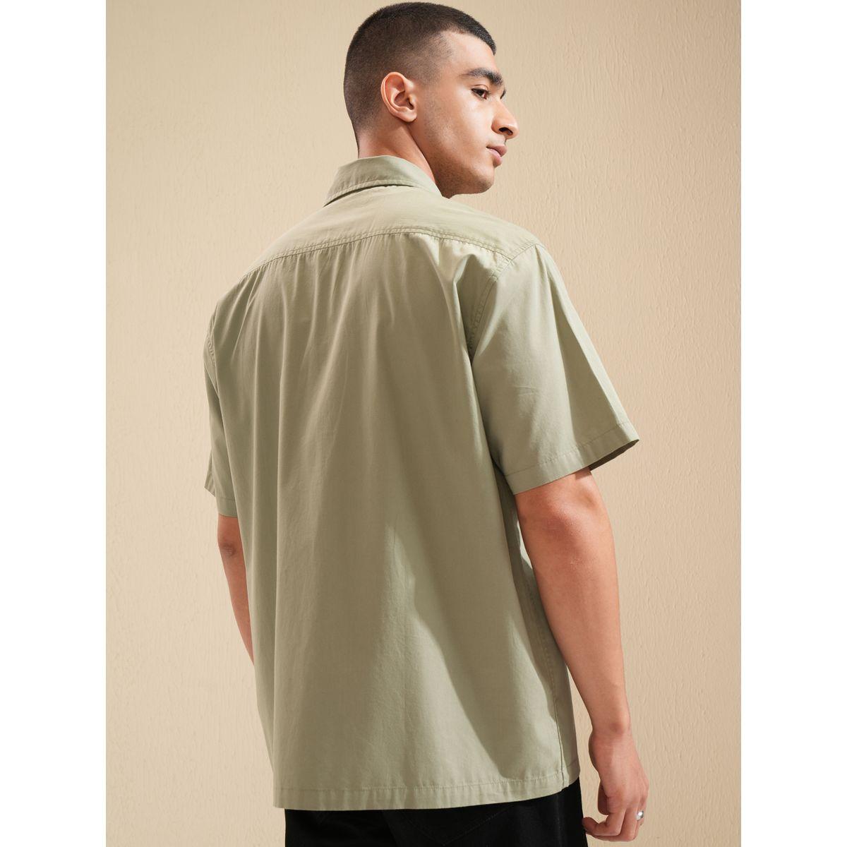Highlander X Styli Regular Fit Collared Shirt with Pockets-men-clothing-shirts-image-3