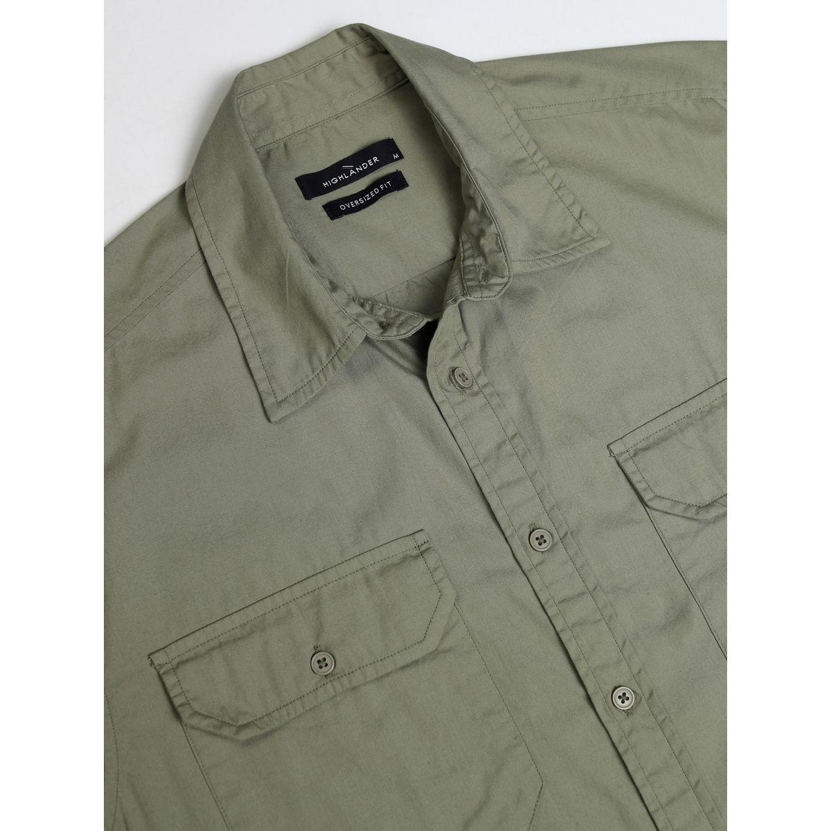 Highlander X Styli Regular Fit Collared Shirt with Pockets-men-clothing-shirts-image-7
