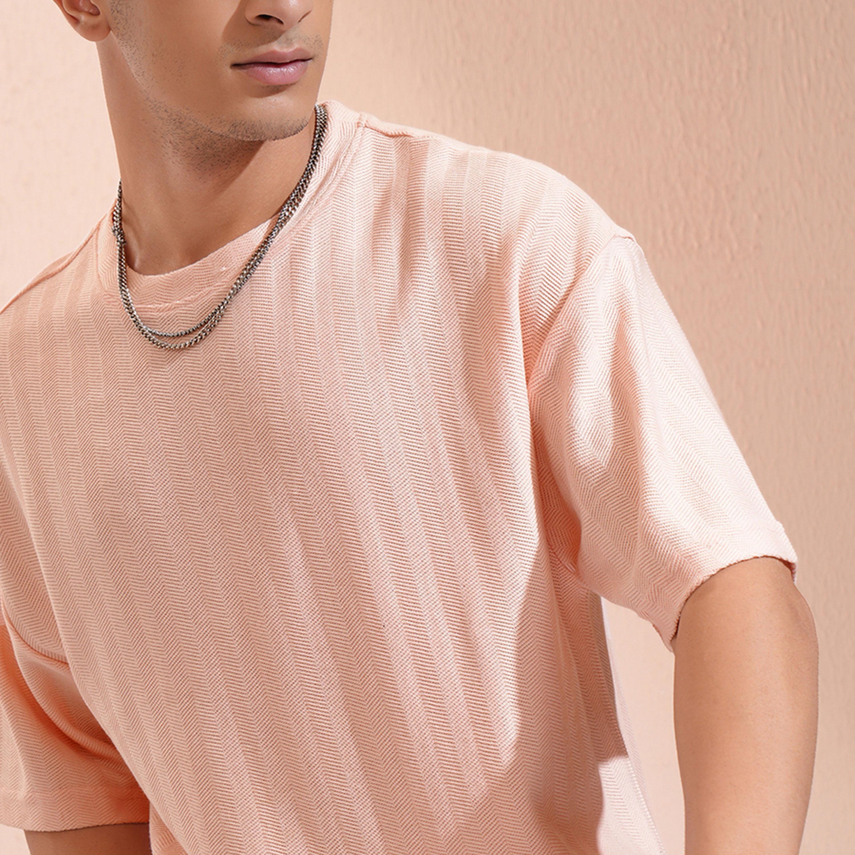 هايلاندر × ستايلي - تي شيرت كبير الحجم برقبة دائرية ومزخرف-men-clothing-tshirtsandpolos-tshirts-image-1