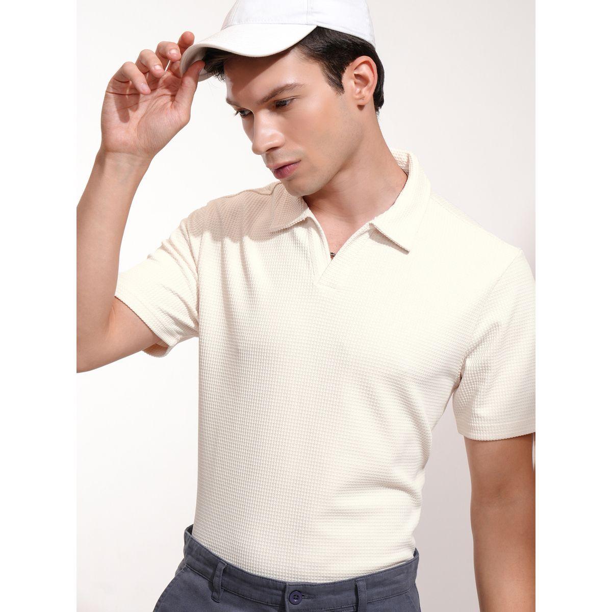 Highlander X Styli Textured Relaxed Fit Polo Neck T-Shirt-men-clothing-tshirtsandpolos-tshirts-image-1