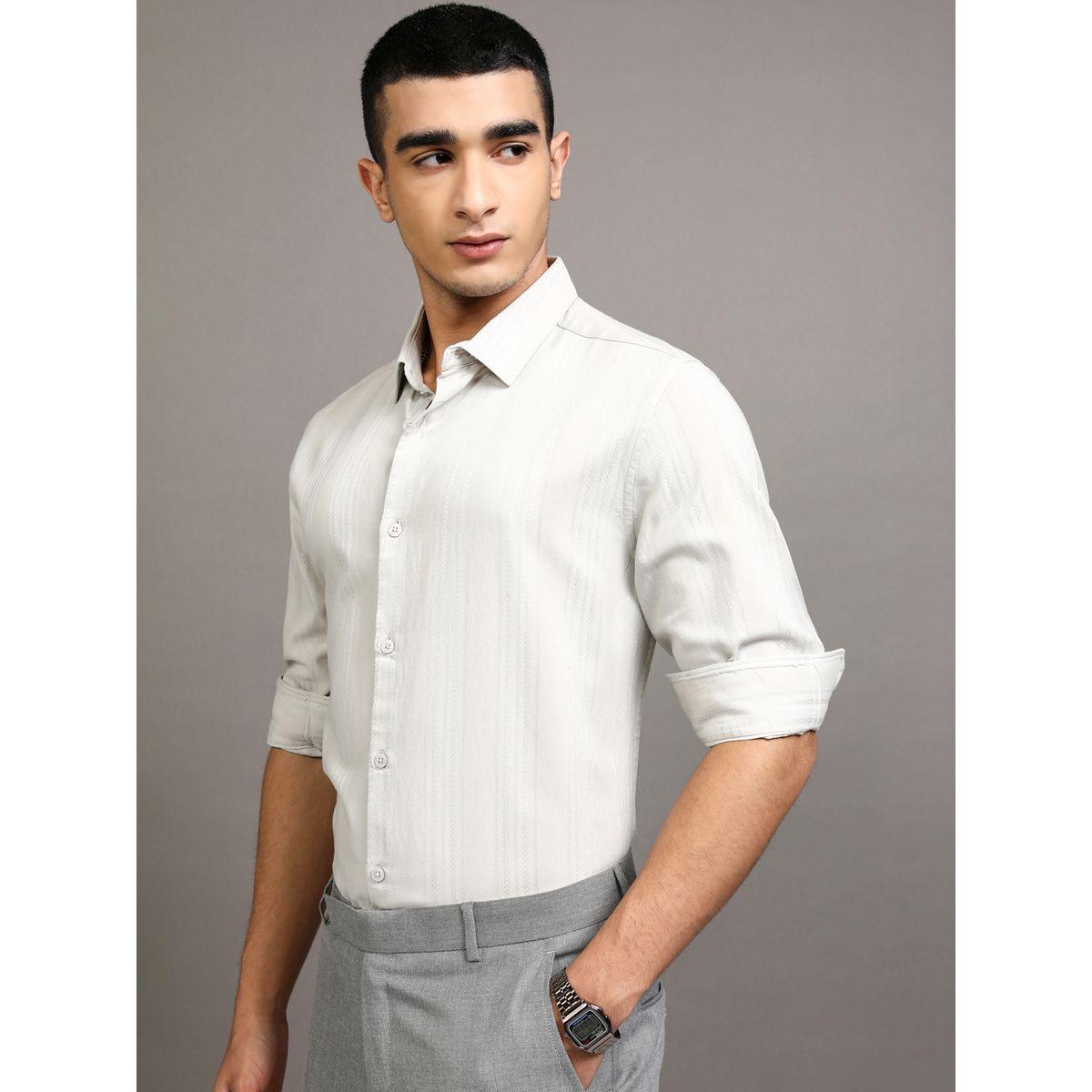 قميص مخطط بقصة سليم فيت-men-clothing-shirts-image-3