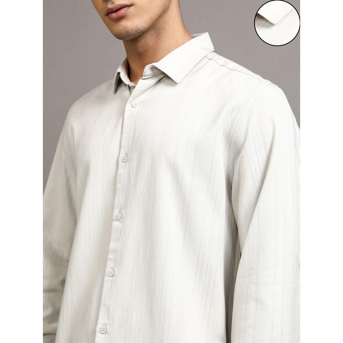 Slim Fit Striped Collared Shirt-men-clothing-shirts-image-5