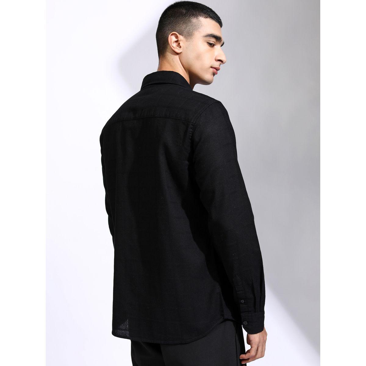 قميص بقصة عادية مع تفاصيل جيوب-men-clothing-shirts-image-3