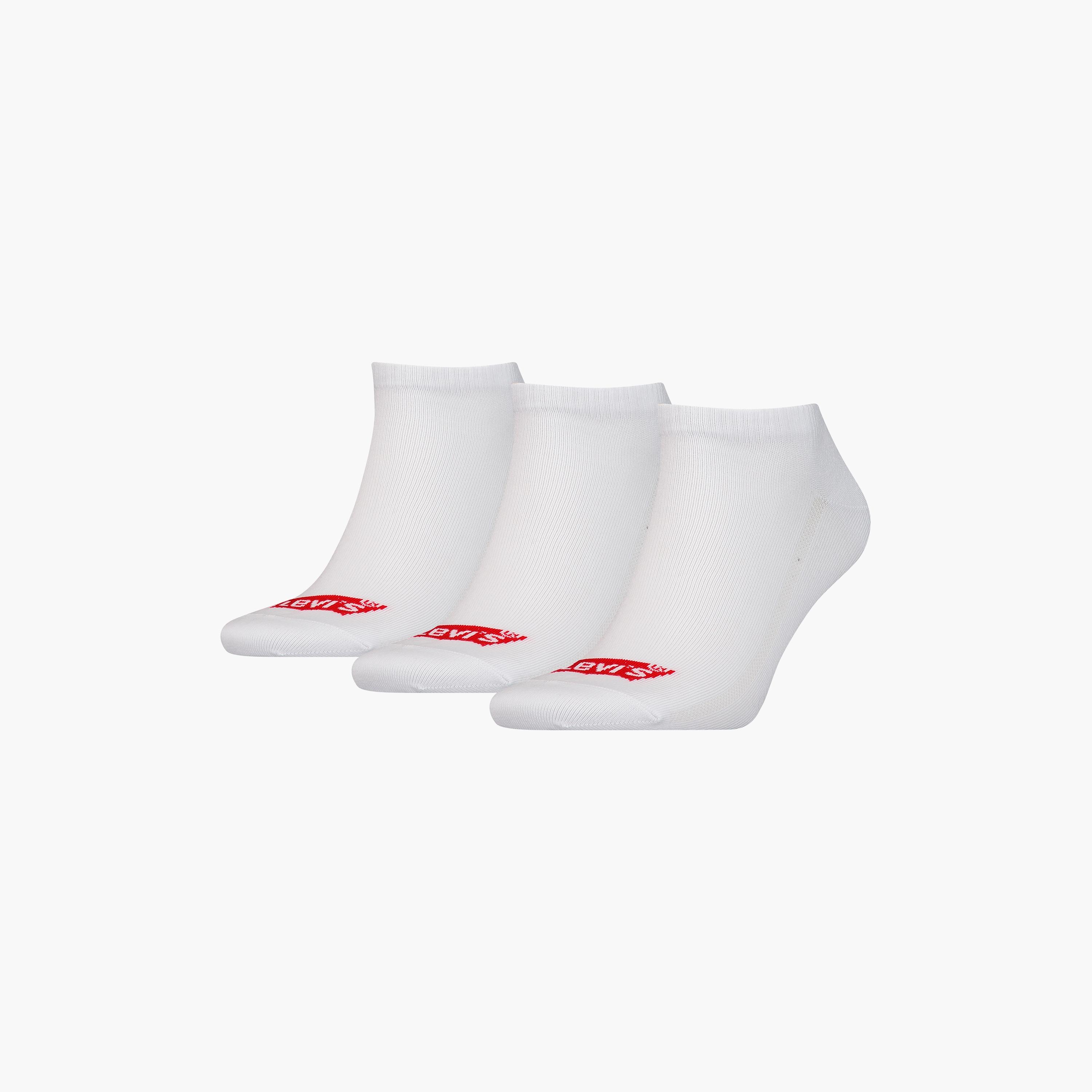 مجموعة من 3 جوارب رجالية بطول الكاحل بشعار منقوش من ليفايس-men-socks-image-3