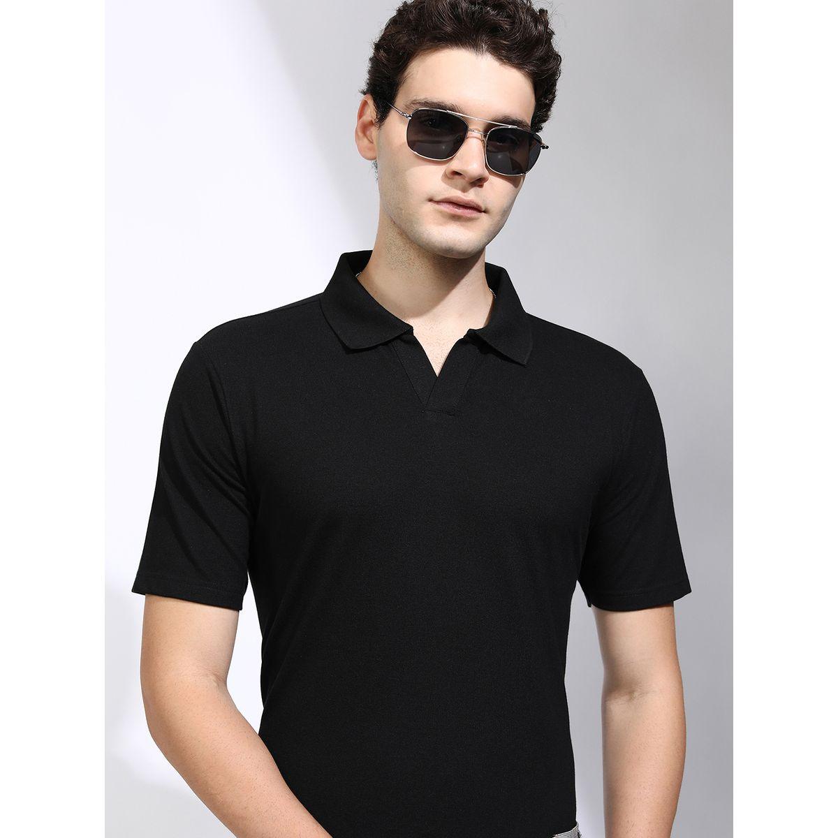 تيشيرت سادة بقصة عادية وياقة بولو-men-clothing-tshirtsandpolos-tshirts-image-6