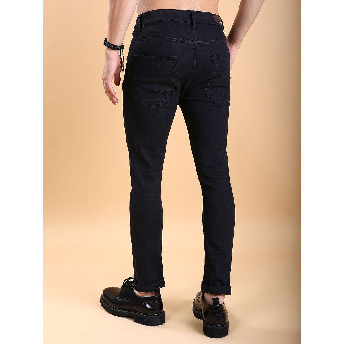 جينز بقصة ضيقة وخصر متوسط هايلاندر × ستايلي-men-clothing-bottoms-jeans-image-3