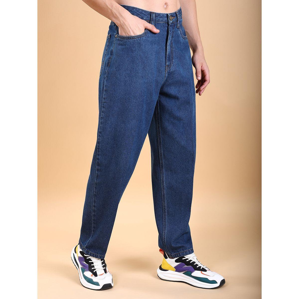 Highlander X Styli Mid-Rise Loose Fit Faded Baggy Jeans-men-clothing-bottoms-jeans-image-6