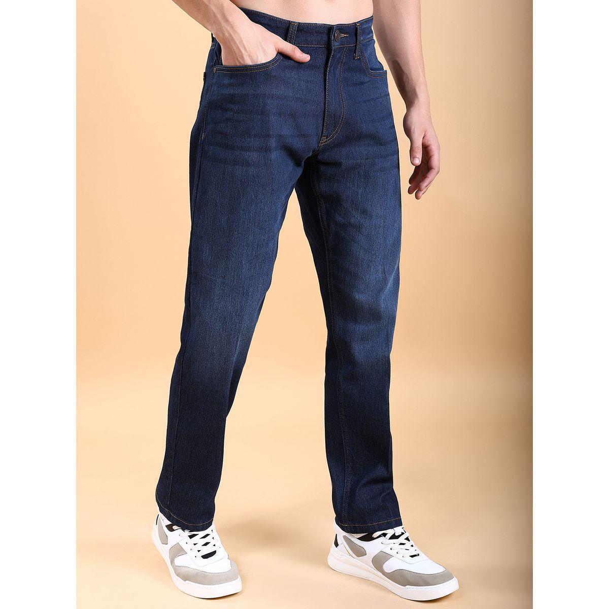جينز بقصة أرجل مستقيمة وخصر متوسط هايلاندر × ستايلي-men-clothing-bottoms-jeans-image-6