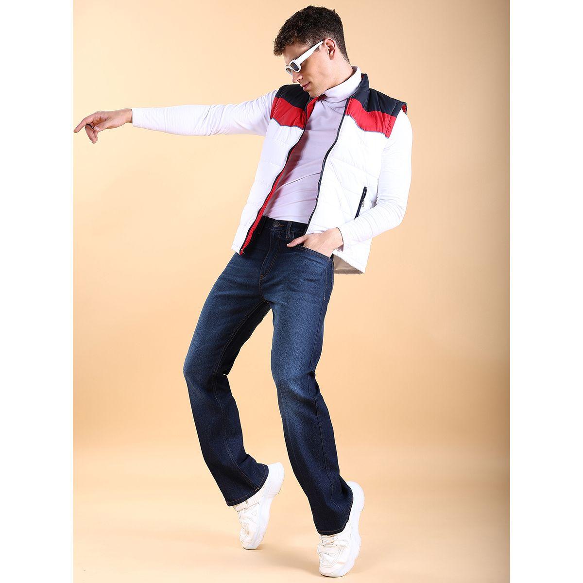 جينز بقصة بوت كات بخصر متوسط هايلاندر × ستايلي-men-clothing-bottoms-jeans-image-2