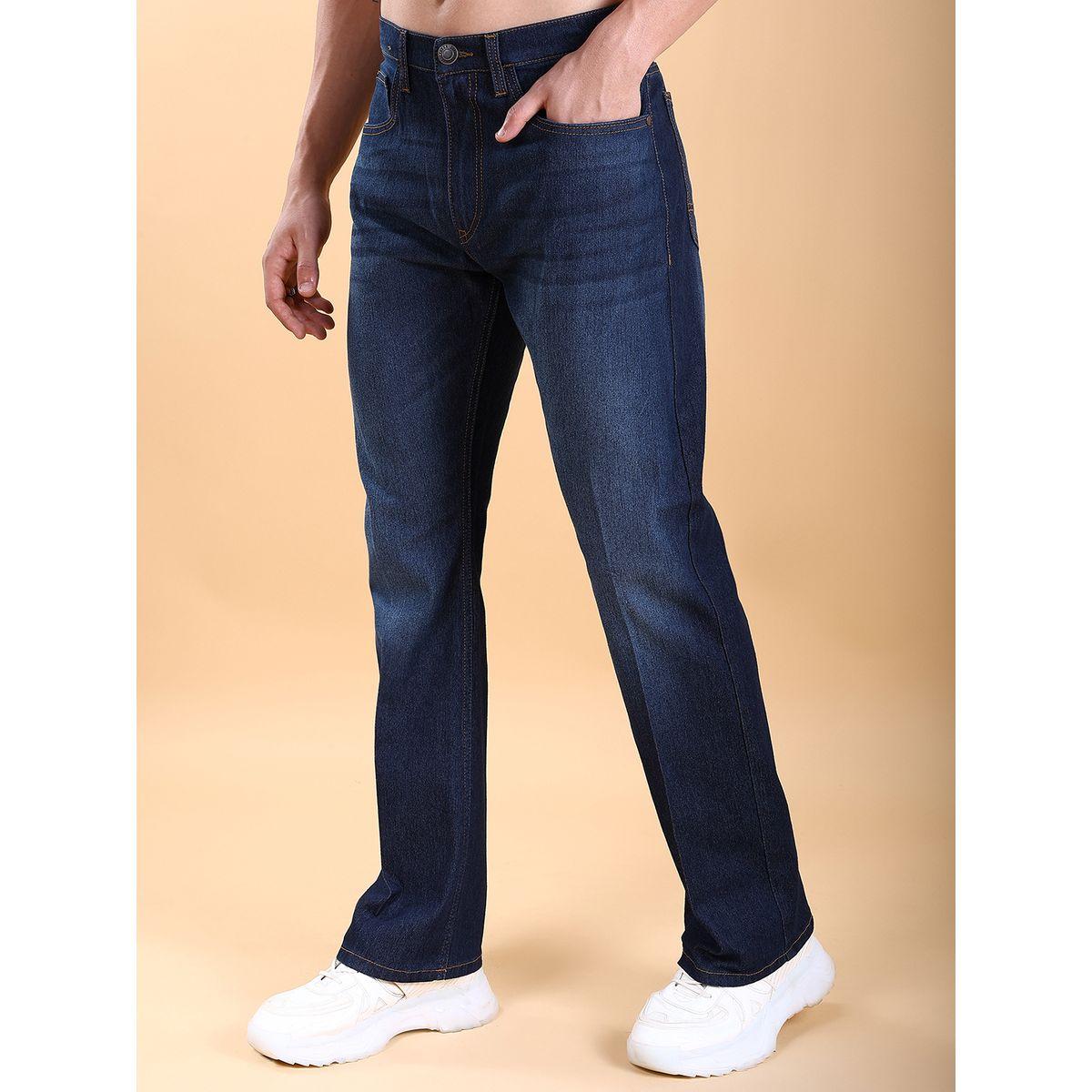 جينز بقصة بوت كات بخصر متوسط هايلاندر × ستايلي-men-clothing-bottoms-jeans-image-4