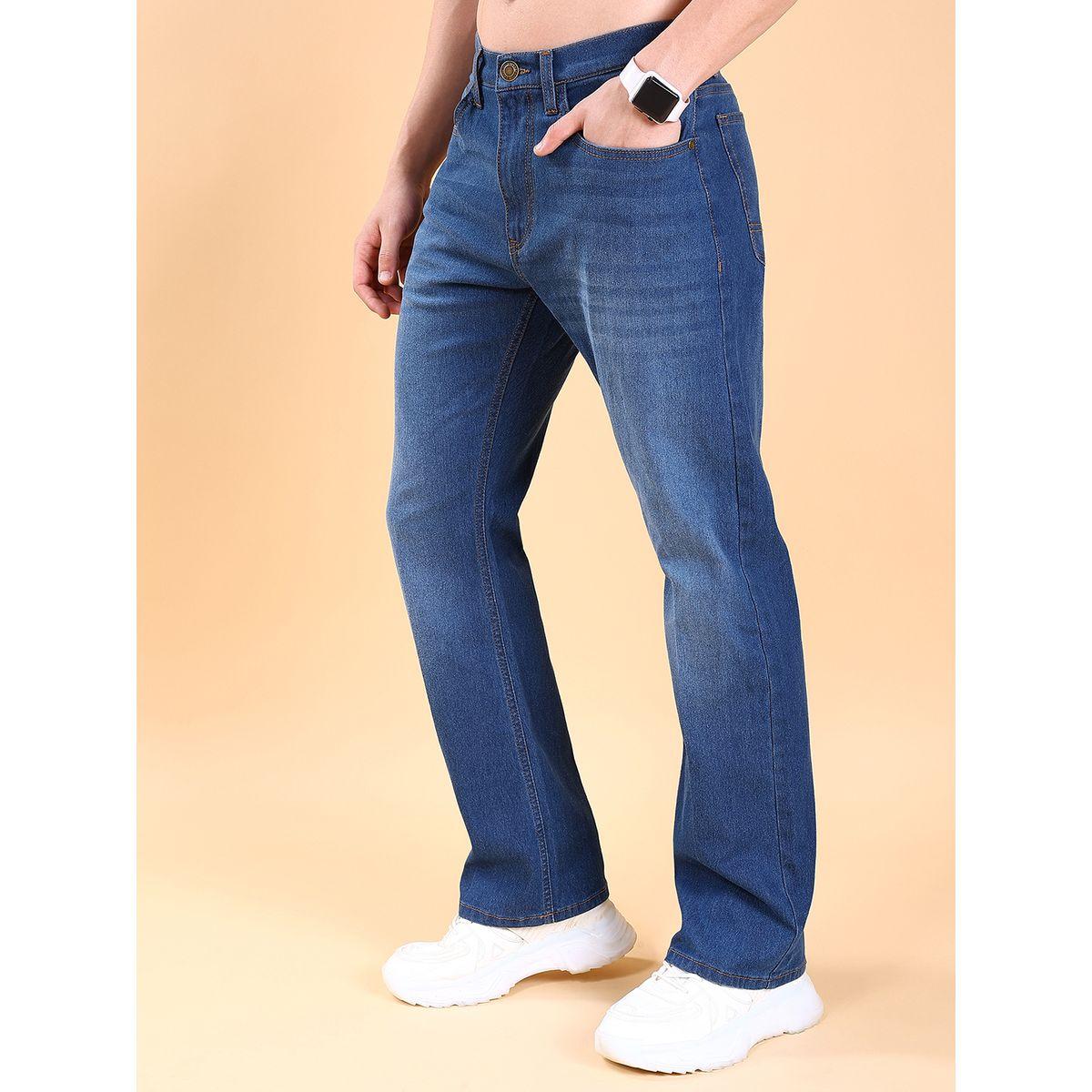 جينز بقصة بوت كات بخصر متوسط هايلاندر × ستايلي-men-clothing-bottoms-jeans-image-3