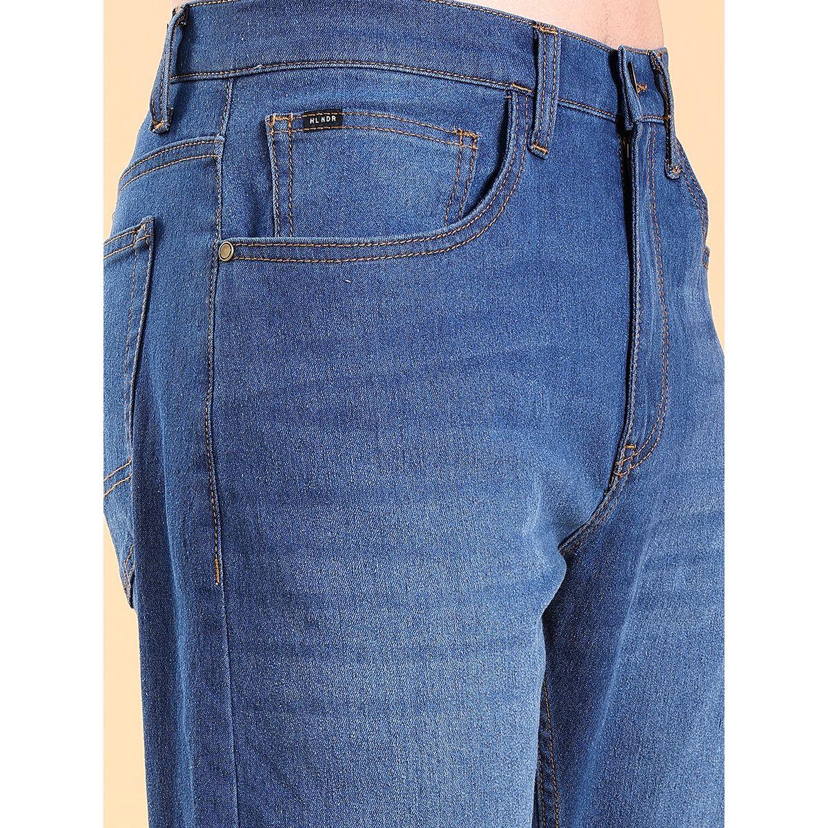 جينز بقصة بوت كات بخصر متوسط هايلاندر × ستايلي-men-clothing-bottoms-jeans-image-2
