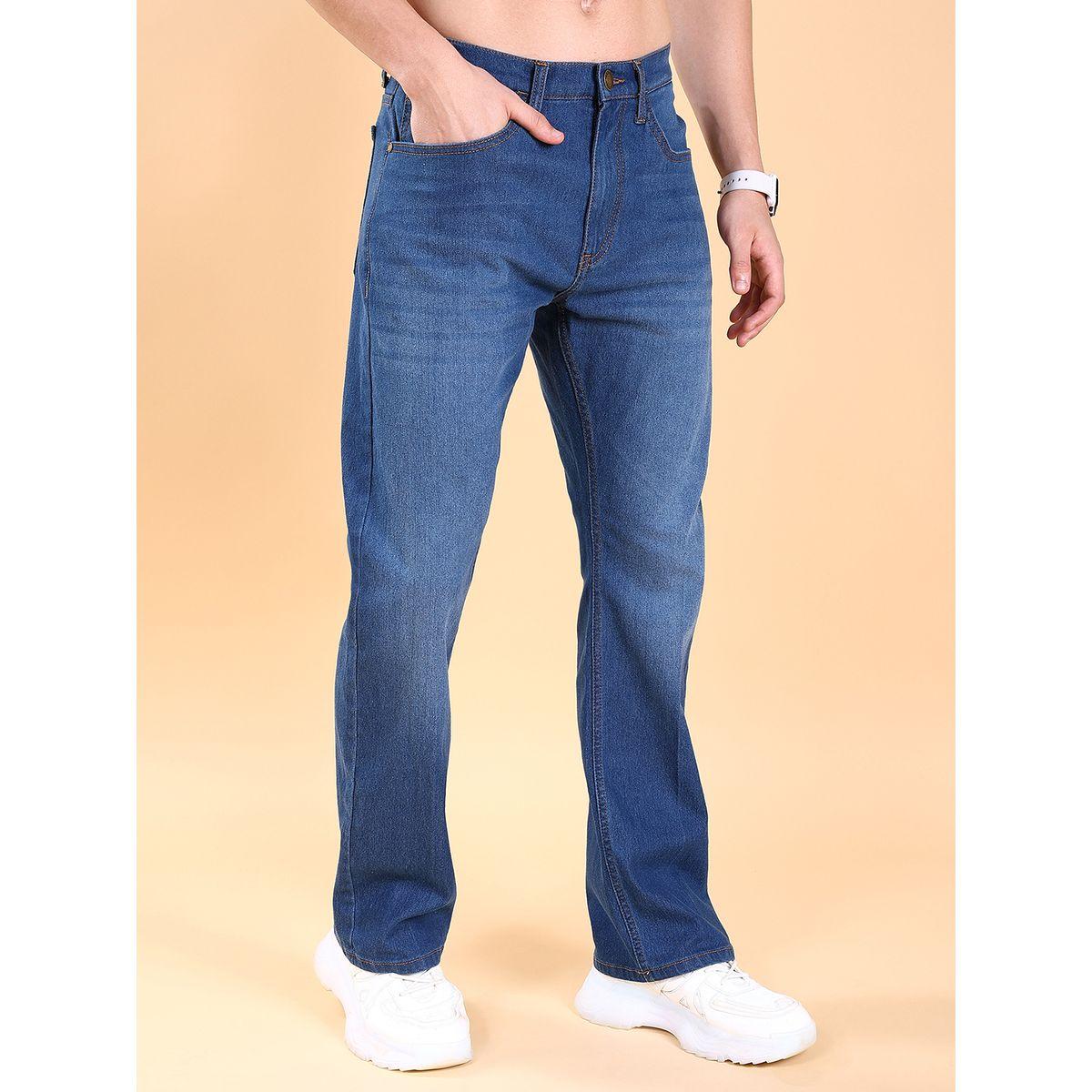 جينز بقصة بوت كات بخصر متوسط هايلاندر × ستايلي-men-clothing-bottoms-jeans-image-1