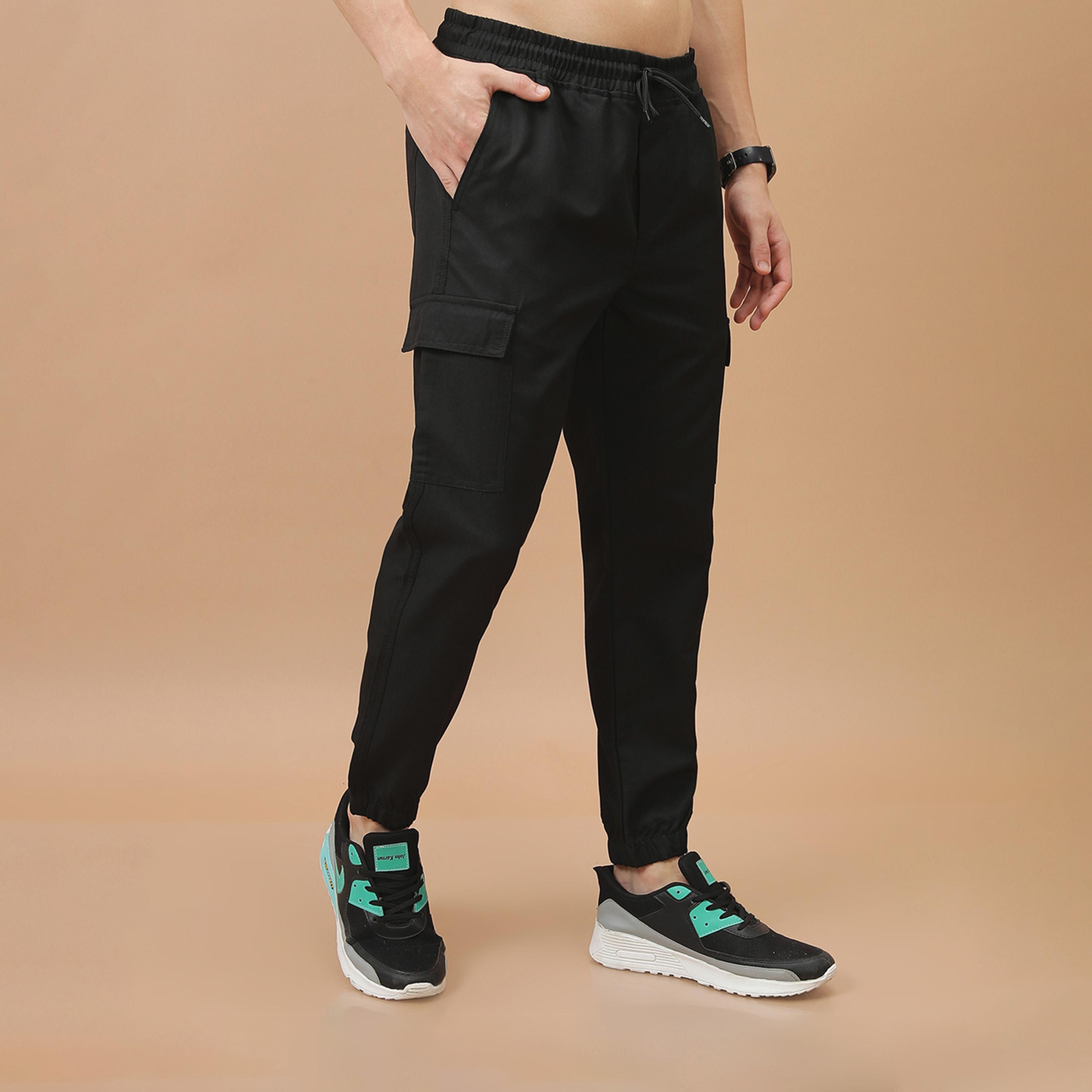 Highlander X Styli Mid Rise Regular Fit Drawstring Cargo Joggers-men-clothing-bottoms-joggers-image-6