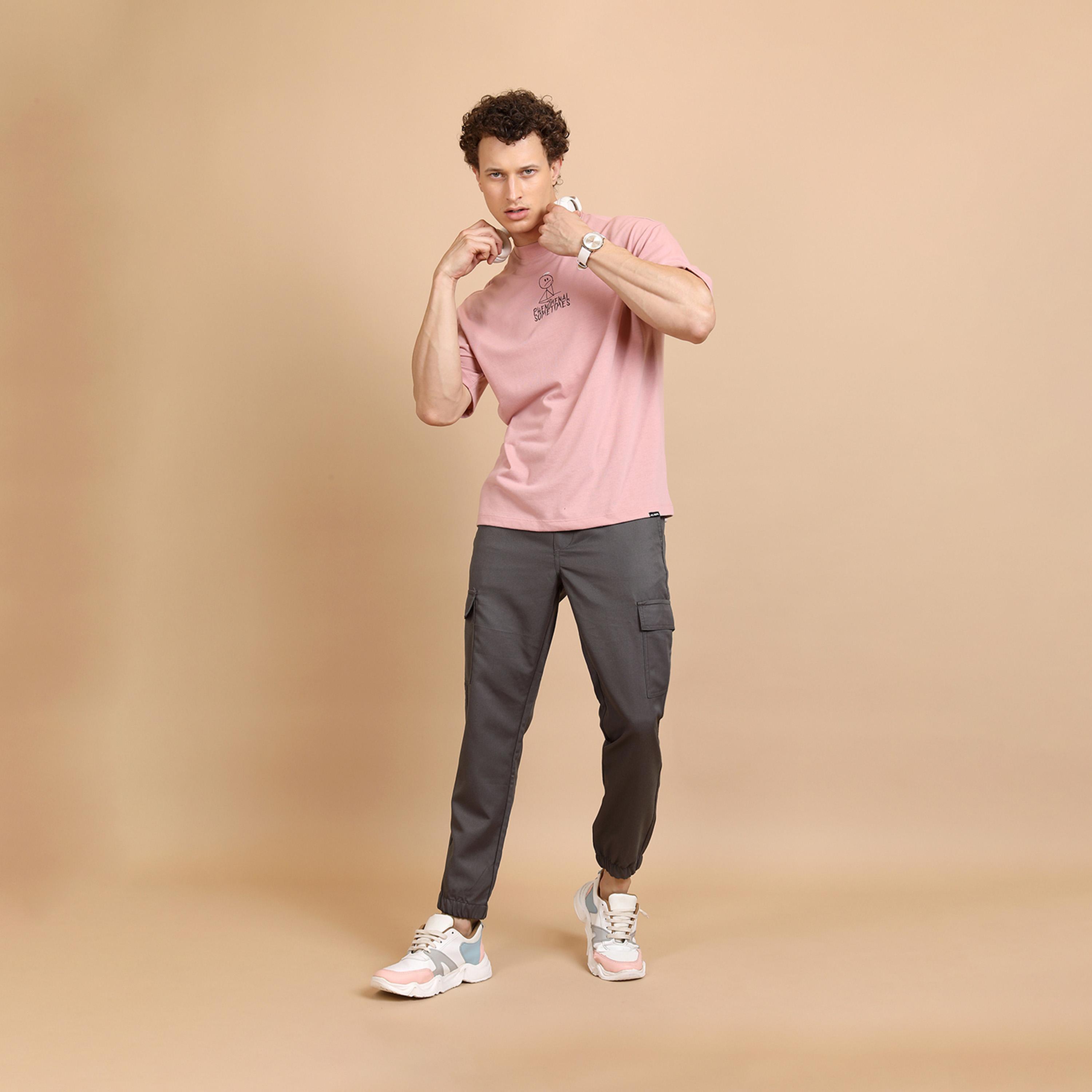Highlander X Styli Mid Rise Slim Fit Drawstring Cargo Joggers-men-clothing-bottoms-joggers-image-2