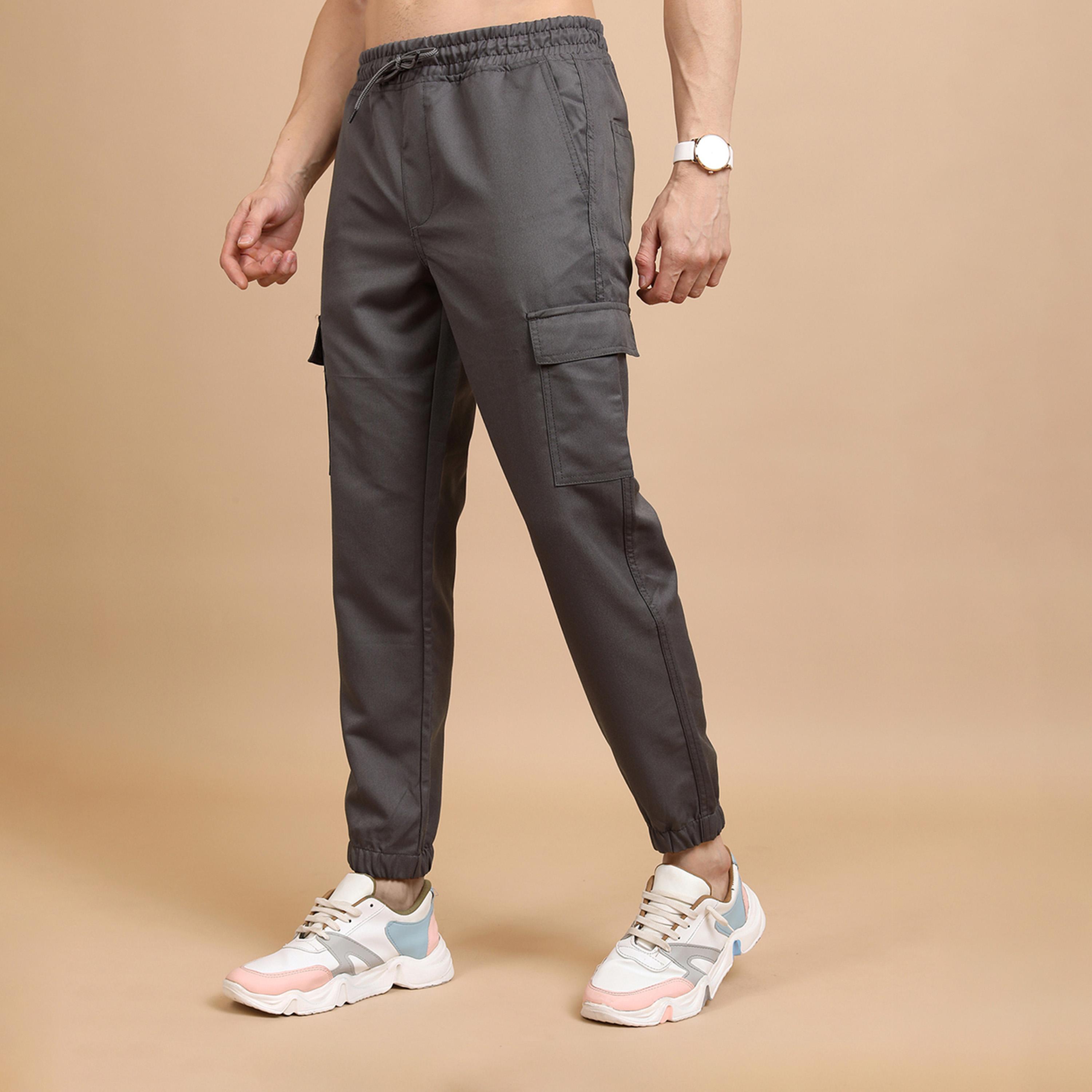 Highlander X Styli Mid Rise Slim Fit Drawstring Cargo Joggers-men-clothing-bottoms-joggers-image-4